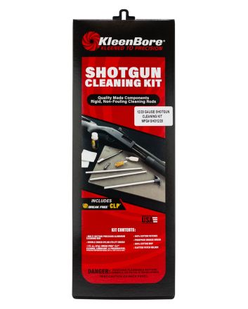 KleenBore SHO1220 Classic Cleaning Kit 12 / 20 Gauge Shotgun