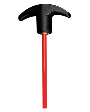 KleenBore SAF303 SAF-T-CLAD Cleaning Rod .17 - .177 Cal Rifle 33" w/ Swivel Handle
