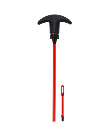 KleenBore SAF400 SAF-T-CLAD Cleaning Rod .22 - .45 Cal Rifle 33" w/ Swivel Handle