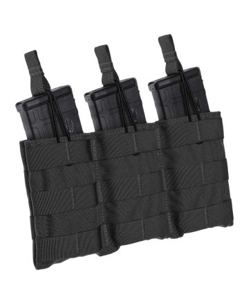 Tacshield T3508BK Speed Load Triple Rifle Triple Black 1000D Nylon