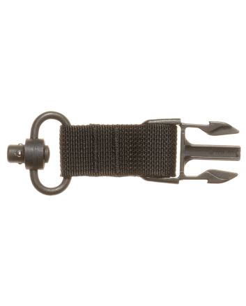 Tacshield T6093BK QD Sling Attachmentfor QD Push Button Black Webbing
