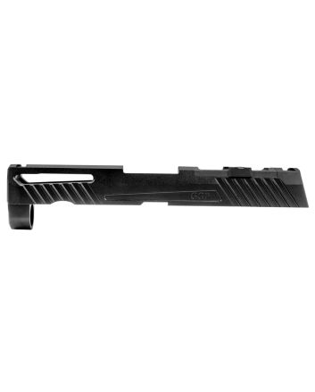 Grey Ghost Precision GGP320CBLK1 GGP320 Compact Version 1 Slide Fits Sig P320 Compact, Opti Cut Compatible w/Trijicon RMR, Leupold Deltapoint Pro, Or Sig Romeo 1, 416 Stainless Steel w/DLC Finish