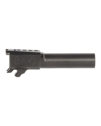Grey Ghost Precision BARRELP365NTBN GGPMatch Grade Barrel 9mm Luger 3.10" Fits Sig P365, 416R Stainless Steel w/Black Nitride