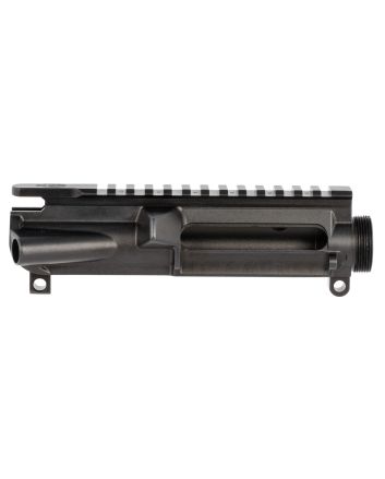 Grey Ghost Precision GGPCUR ForgedUpper Receiver, 7075-T6 Aluminum w/Black Anodized Finish, Optics Ready