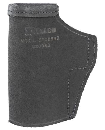 Galco STO834B Stow-N-GoIWB Black Leather Compatible w/ Glock 48/48 MOS/S&amp;W M&amp;P Shield EZ Belt Clip Mount Right Hand