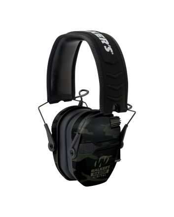 Walker's GWPDRSEMMCCG Razor PRO Digital Electronic Muff 23 dB Over the Head Multi-Cam/Black Polymer