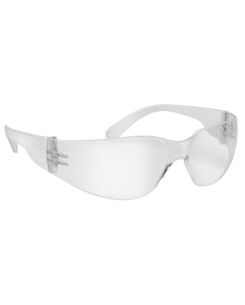 Walker's GWPWRSGLCL Sport Glasses Clearview Adult Clear Lens Polycarbonate Clear Frame