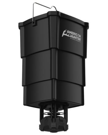 American Hunter AHNFECON Nesting Hopper w/Econ Feeder Kit Collapsible 16 Programs 1-30 Seconds Duration 5 Gallon Capacity Black