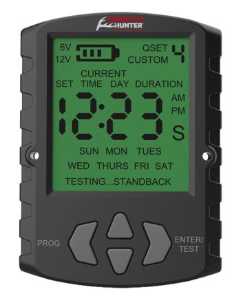 American Hunter AHUTM Universal Digital Timer6/12 Volt, 1-30 Seconds Feed Rate, 2 Quick/16 Custom Settings