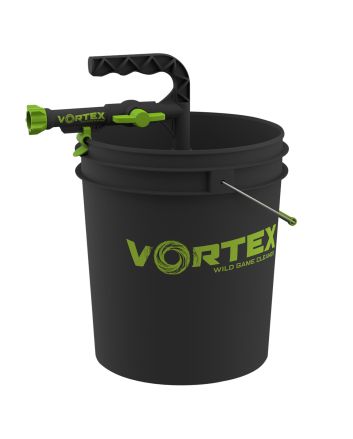 HME HMEGWSHRBKT Wild Game CleanerBlack/Green ABS Plastic w/ bucket