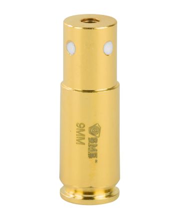 SME XSIBL9MM Sight-Rite Laser Bore Sighting System 9mm Luger Brass Casing