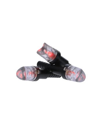 NAP NAPILLNRD Thunderglo Illuminated Nock Red Polycarbonate Aluminum Shaft/ 6 Pack