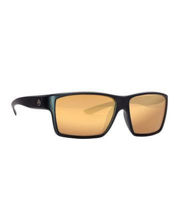 Magpul MAG1147-1-001-2030 Explorer Eyewear Adult Bronze Gold Mirror Lens Polycarbonate Black Frame