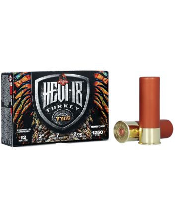 HEVI-Shot HS4007 HEVI-18 TSS Turkey 12Gauge 3" 2oz Tungsten 7Shot 5 Per Box/10 Case