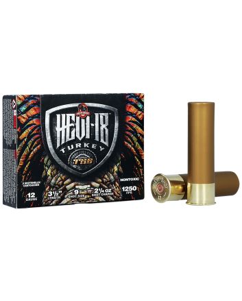 HEVI-Shot HS4509 HEVI-18 TSS Turkey 12Gauge 3.50" 2 1/4oz Tungsten 9Shot 5 Per Box/10 Case