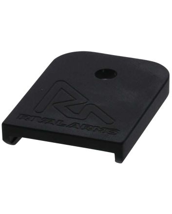 Rival Arms RA70G001A Mag Baseplate9mm Luger/40 S&amp;W/357 Sig, Compatible w/Glock (except 36/42/43/48), Black Aluminum