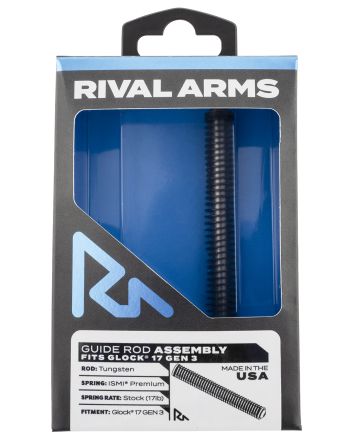 Rival Arms RA50G101T Guide Rod AssemblyFits Glock 17 Gen3 Tungsten
