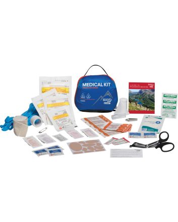 Adventure Medical Kits 01001001 Mountain Hiker Medical Kit Treats Injuries/Illnesses Water Resistant Blue