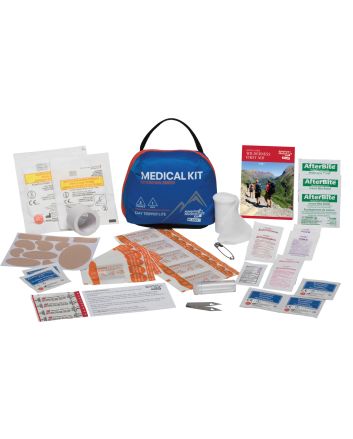 Adventure Medical Kits 01001000 Mountain Day Tripper Lite Medical Kit Treats Injuries/Illnesses Water Resistant Blue