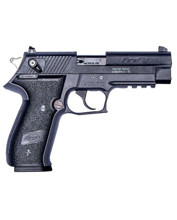 GSG GERG2210FF FireFly22 LR 10+1 4" All Black Steel Barrel, Serrated Slide, Black Zinc Alloy w/Accessory Rail Frame, Black Polymer Grip