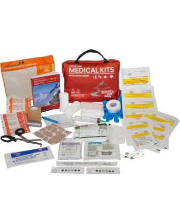 Adventure Medical Kits 01050300 Sportsman 300 Medical Kit Treats Injuries/Illnesses Waterproof Red
