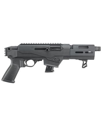 Ruger 29101 PC Charger9mm Luger 10+1 6.50" Threaded Barrel, Black Hard Coat AnodizedFinish, Glass-Filled Polymer Chassis, Takedown Stock, 7075-T6 Aluminum Picatinny Rail, Optics Ready