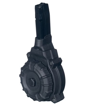 ProMag DRMA32 Standard50rd Drum 9mm Luger Fits Sig P365/P365XL Black DuPont Zytel Polymer