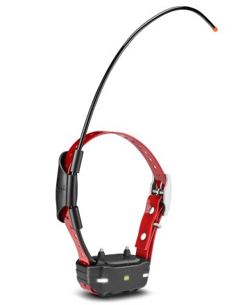 Garmin 0100120920 TB10 Dog Device Collar Red w/Tri-Tronics, Remote Operated LED Beacon Lights, Built-In BarkLimiter Rechargeable Li-ion 4 Mile Range