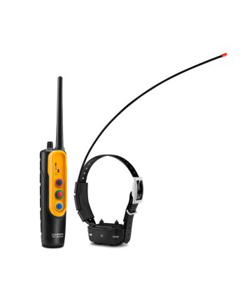 Garmin 0100120400 Pro Trashbreaker System Bundle Handheld w/BarkLimiter, Tri-Tronics, LED Beacon Lights, 1-Hand Operation Yellow Rechargeable Li-ion; Collar Up to 9 Dogs 4 Mile Range
