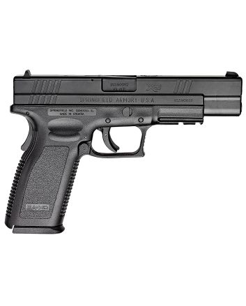 Springfield Armory XD9621 XD Tactical *CA Compliant 45 ACP 10+1 5" Black Steel Barrel, Black Melonite Long/Serrated Steel Slide, Black Polymer Frame w/Picatinny Rail