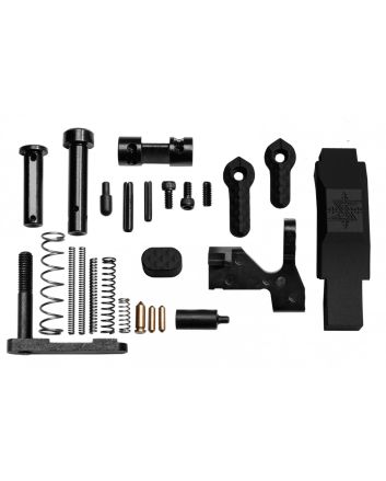 Seekins Precision 0011510063 Builder's Kit Enhanced Compatible w/ AR-15 Lower Receiver Black