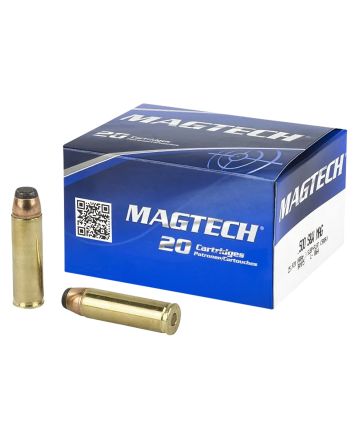 Magtech 500A Range/Training500S&amp;WMag 400gr Semi Jacketed Soft Point Flat 20 Per Box/25 Case