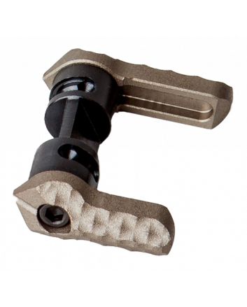 Seekins Precision 0011580006 Safety Selector 60/90 Degree Flat Dark Earth Aluminum Ambidextrous
