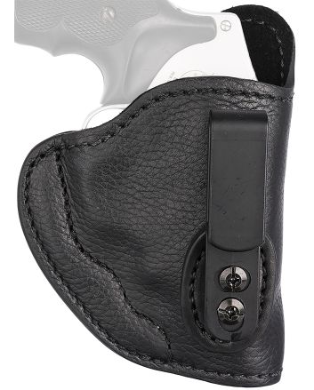 1791 Gunleather UCH2NSBR Ultra CustomIWB Size 02 Night Sky Black Leather Belt Clip Fits S&amp;W J Frame/Ruger LCR Right Hand