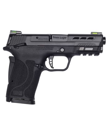 Smith &amp; Wesson 13223 Performance Center M&amp;P Shield EZ M2.0 9mm Luger 3.83" 8+1 Matte Black Black Armornite Stainless Steel Ported Slide Black Polymer Grip