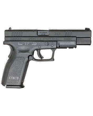 Springfield Armory XD9402 XD Tactical *CA Compliant 40 S&amp;W 10+1 5" Black Melonite Steel Barrel &amp; Serrated Steel Slide, Black Polymer Frame w/Picatinny Rail