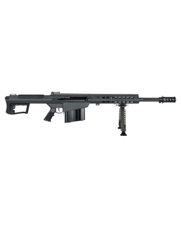 Barrett 18062 M107A150 BMG 20" 10+1 Black Cerakote Black Fixed w/Sorbothane Recoil Pad Stock Black Polymer Grip