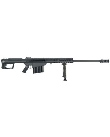 Barrett 18059 M107A150 BMG 29" 10+1 Black Cerakote Black Fixed w/Sorbothane Recoil Pad Stock Black Polymer Grip
