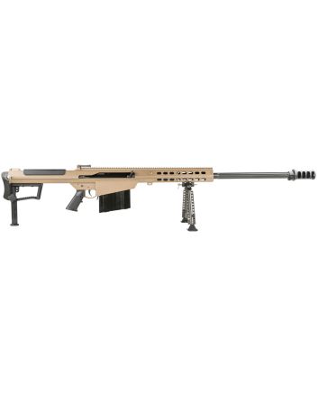 Barrett 18065 M107A150 BMG 29" 10+1 Flat Dark Earth Cerakote Flat Dark Earth Fixed with Sorbothane Recoil Pad Stock Black Polymer Grip