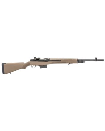 Springfield Armory MA9120 M1A Standard Issue 308 Win/7.62x51mm 10+1 22" Black Parkerized Carbon Steel Barrel, Black Parkerized Steel Receiver, Flat Dark Earth Synthetic Fixed Stock, Right Hand