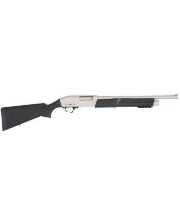 TriStar 23164 Cobra III Marine Pump 12 Gauge 18.50" 5+1 3" Silver Rec/Barrel Black Synthetic Stock Right Hand (Full Size) Includes 1 MobilChoke