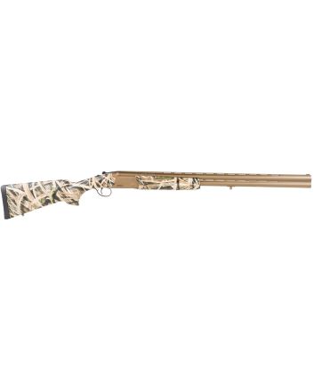 TriStar 35226 Hunter Mag II12 Gauge 3.5" 2rd 28" Bronze Vent Rib Barrel/Receiver, Mossy Oak Shadow Grass Blades Stock, Includes 5 MobilChoke