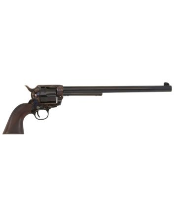 Pietta HF45CHS12NM 1873 Great Western II Buntline 45 Colt (LC) 6rd 12" Blued Steel Barrel &amp; Cylinder, Deep Color Case Hardened Steel Frame, Walnut Grip