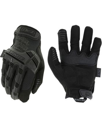 Mechanix Wear MPT-55-008 M-Pact Covert Black Synthetic Leather/Armortex Small