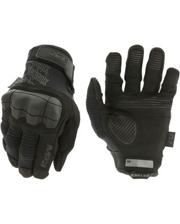 Mechanix Wear MP355008 M-Pact 3Black Synthetic Leather Small Velcro Closure
