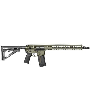Radian Weapons R0536 Model 1 Carbine 223 Wylde 30+1 14.50" Pinned &amp; Welded Barrel, OD Green Billet Rec/M-Lok Handgaurd, Magpul Grip &amp; CTR Stock, Ambi Controls, Mid-Length Gas
