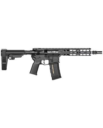 Radian Weapons R0052 Model 1 Pistol 300 Blackout 30+1 9", Black, Billet Rec, M-Lok Handguard, Smooth Buffer Tube (No Brace), Magpul Grip, Ambi Controls, Dead Air QD Flash Hider, Adj. Trigger