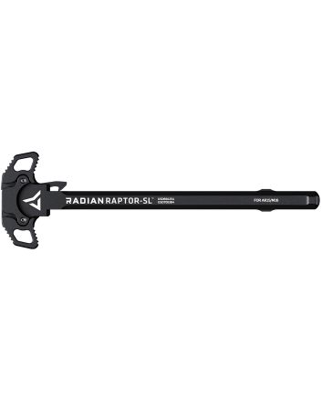 Radian Weapons R0176 Raptor SL Ambi Charging Handle, Black, Slim Line Handles, Fits Mil-Spec AR-15/M16 Platform