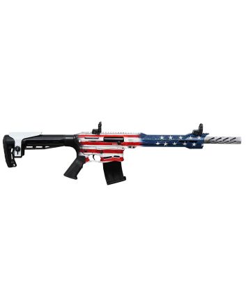 Citadel CBOSS2512USA Boss-2512 Gauge 3" 18.75" 5+1 American Flag Cerakote Rec/Barrel Black Fixed Adjustable Comb Stock Right Hand