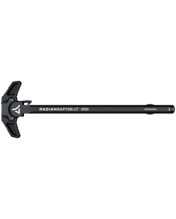 Radian Weapons R0151 Raptor LT Lightweight Ambi Charging Handle, Black, Fits AR-10/SR-25 Platform